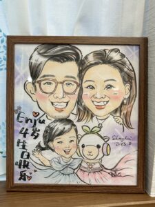 似顔絵作品